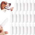 Chunful 20 Pcs Dog Fingerbrush Microfiber Full Soft Finger Pet Toothbrush
