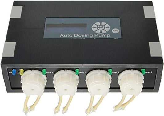 Jebao Programmable Auto Dosing Pump DP-4, Black