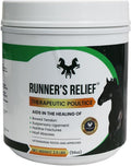 RUNNER'S RELIEF Therapeutic Poultice Tightener | Treatment for Bowed Tendon Injury | Natural Soothing Clay for All Horse