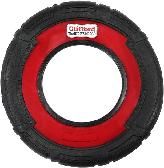 Clifford® Flying Disc Frisbee Dog Toy | Durable Dog Frisbee for Aggressive Chewers | Quality, Strong Rubber Frisbee for 