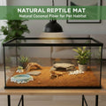 Reptile Carpet,18"×36",2 PCS Natural Coconut Fiber Liner Flooring