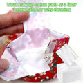 MANON ROSA Chicken Diapers Bantam Hens - Reusable 6-Piece Set with Bow Ties Poultry Nappies Washable Waterproof for Gees