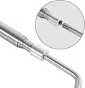 WACOOL 2 in 1 Collapsible Snake Hook, Adjustable Snake Tong Snake Grabber Cather Stick Handheld Pick-up Tool, 2 Hooks Su