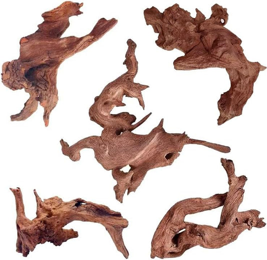 Jorewood Natural Small Aquarium Driftwood for Fish Tank Reptile Decor