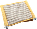 emours Double Bunkbed Hammock Sleep Bed Cage Play Platform with Warm Fleece for Hamster Mice