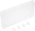 uxcell 2pcs Aquarium Fish Tank Divider 12x6 Crate Light Diffuser Clear