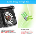 DaToo Aquarium Chiller Fish Tank Fan Aquarium Cooling Fan, 1 Yr Warranty