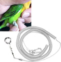 Zerodis Parrot Flying Rope,19.7ft Ultra Light Anti Bite Portable Bird Flying Training Leash Parrot Foot Chain Pet Bird S