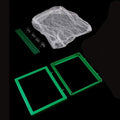 COMOK Fish Hatchery Breeder Box Aquarium Separation Net Nylon Incubator Mesh Fish Breeding Tanks Isolation Box Green Squ