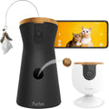 Furbo 360° Cat Camera + Mini [New Subscription Required at Setup] 2-Camera Bundle Nanny Subscription: Cat Safety & Home 