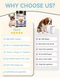 30-in-1 Dog Vitamins and Supplements, Peanut Butter 200ct