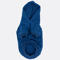 LOPHIPETS Dog Cotton Hoodies Sweatshirts for Small Dogs Chihuahua Puppy Clothes Cold Weather Coat-Navy/S