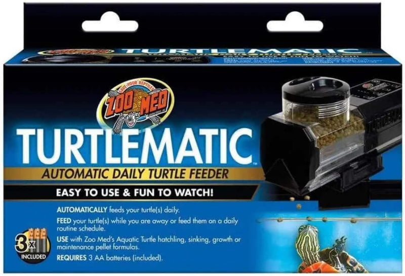 Zoo Med Laboratories INC Turtlematic Automatic Daily Turtle Feeder