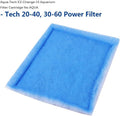 10PC Aquarium Filter Size C Compatible with Aqua-Tech 30-60/20-40