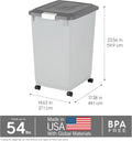 IRIS USA Dog Food Storage Container, Up to
