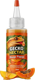 CTWPets Liquid Crested Gecko Treat & Food Topper, Mango Papaya, 2 fl oz