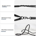 Pieviev Double Dog Leash for 2 Medium&Large Dogs, Longer Coupler, No Tangle