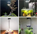 LED Aquarium Light 360 Degree Full Spectrum LED Light with Bamboo Board 10W Nano Fish Tank Light USB Powered Flat Nano A
