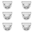 Grimgrow 6 Pack Ceramic Blades Replacement for Dog Grooming Clippers, Detachable Pet Clipper Blades for Dogs,Cats Hair Trimming