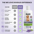 Puppy Shampoo and Conditioner, Tearless Puppy Wash, Lavender Scent, 8 oz