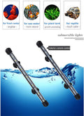 MQ 8 in Submersible LED Aquarium Light, 1.2W Color Changing Fish Tank Light with Remote Control, IP68 Crystal Glass 9 LE