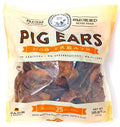 Smoked Pig Ears Dog Treats 35.27 oz (25 Pig Ears) Butcher Naturals