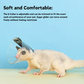 Sugar Glider Recovery Cone - Adjustable Protection Collar Soft Recovery Collar for Rat Bird Hamster Rabbit Guinea Pig Af
