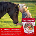 Mrs Pastures Cookies and Treats for Horses - Premium Horse Treats - Made with Apples, Oats, and Rolled Barley - Preserva