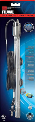 Fluval M 200-Watt Submersible Aquarium Heater for Fresh & Saltwater Tanks