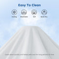 ZOMISIA Cooling Blanket for Large Dogs - Washable Dog Cooling Mat for Hot Weather, Travel Soft Pet Summer Essentials, Gr