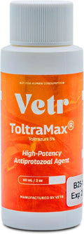 ToltraMax Toltrazuril 5.0% for Horses, Dogs, Cats, 60mL/2 Ounce, for Non-Food Chain Animals
