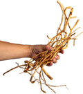 emours Natural Aquarium Driftwood, [170g] (20–40 cm /8–16 in) - Unique Root/Spider Wood Branches for Aquascaping, Plante
