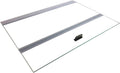 H2Pro 48x18 Glass Canopy 2 Piece Set for 70/75/90/110 Gallon Aquarium Fish Tank (22.68 x 16.93 x 0.16in)