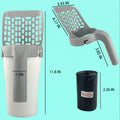 Cat Litter Scoop with Holder,2 in 1 Cat Scoop,215 Garbage Bags