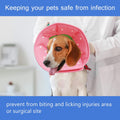 Soft Dog Cone, Lightweight Elizabethan Collar for Dogs, Adjustable Soft Cones for Dogs/Cats to Stop Licking After Surger