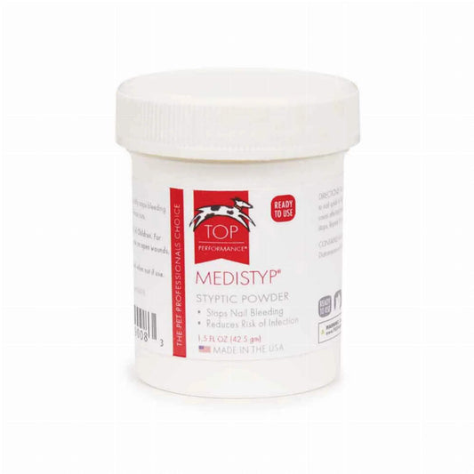 Top Performance MediStyp Pet Styptic Powder with Benzocaine, 1-1/2-Ounce,white