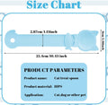 KFHENSOMR 3 Pcs Cat Treat Spoon Squeeze, Cute Pet Feeder Spoon, Multi-Function Lickable Wet Food Dispenser for Liquid Snack Puree Pet Supplies (3 Colors)