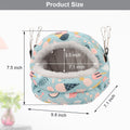 Bird Nest House Winter Warm Bird Bed for Cage