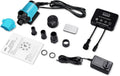 660GPH Aquarium Return pump with LCD display controller, DC 24V 25W aquarium pump for saltwater freshwater aquarium,fish