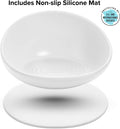 CatGuru Cat Food Bowl, Ceramic Bowls for Indoor Cats, No Spill Cat Feeding Bowl, Whisker Stress Free Kitten Bowls, Pet B