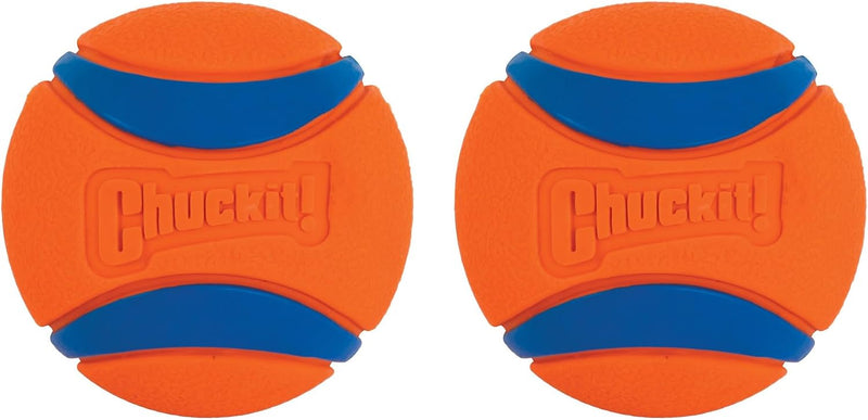 Chuckit! Ultra Ball Dog Toy, Durable Rubber, Small 2-in, 2 Pack