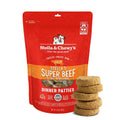 Stella & Chewy's Freeze-Dried Raw Dinner Patties - Beef Recipe - High Protein Grain-Free Puppy & Dog Food - Perfect For Picky Eaters - 14 oz