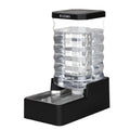 RIZZARI 10L Stainless Steel Dog Water Dispenser – Large Capacity Gravity Auto-Refill Waterer with Anti-Tip Design for Large Dogs, Ideal for Living Rooms, Offices & Indoor Pet Spaces