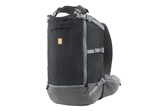 Ruffwear, Hitch Hiker Dog Backpack Carrier, Hands-Free Dog Carrier Backpack with Breathable Mesh, EVA Foam Padding, Durable Polyester, Lightweight Design for Small Dogs, Basalt Gray, X-Small