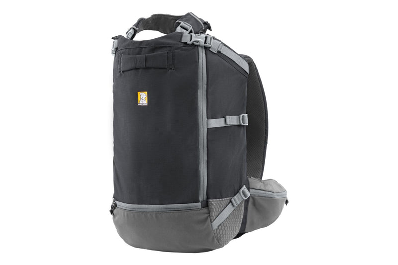 Ruffwear, Hitch Hiker Dog Backpack Carrier, Hands-Free Dog Carrier Backpack with Breathable Mesh, EVA Foam Padding, Durable Polyester, Lightweight Design for Small Dogs, Basalt Gray, X-Small