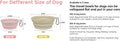 2-Pack Collapsible Dog Bowls, 22oz Large Breed Portable Silicone Dog Bowls