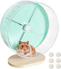 Silent Hamster Wheel,10.2 Inch Quiet Spinner Syrian Hamster Running Wheel