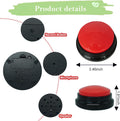 Gelabur Set of 8 Dog Buttons for Communication, Voice Recordable Buttons for Classroom, Dog Training Talking Buttons Sta