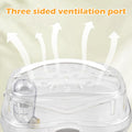 Hamster Carrier Cage with Water Bottle,Portable Hamsters Travel Cage Plastic Guinea Pig Carrying Cases Small Animal Carr
