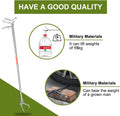 60" Snake Tongs Professional All-Aluminum Alloy Extra Heavy Duty Snake Tongs Reptile Grabber Catcher Wide Jaw Handling G